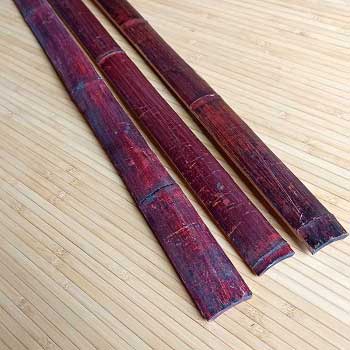 Бамбук рейка махагон 5 - 6 см