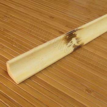 Плинтус из бамбука натуральный с рисунком