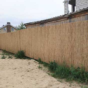 Тростниковый забор 160 x 300 см