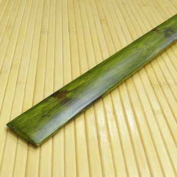 Планка из бамбука стыковочная зелёная черепаха